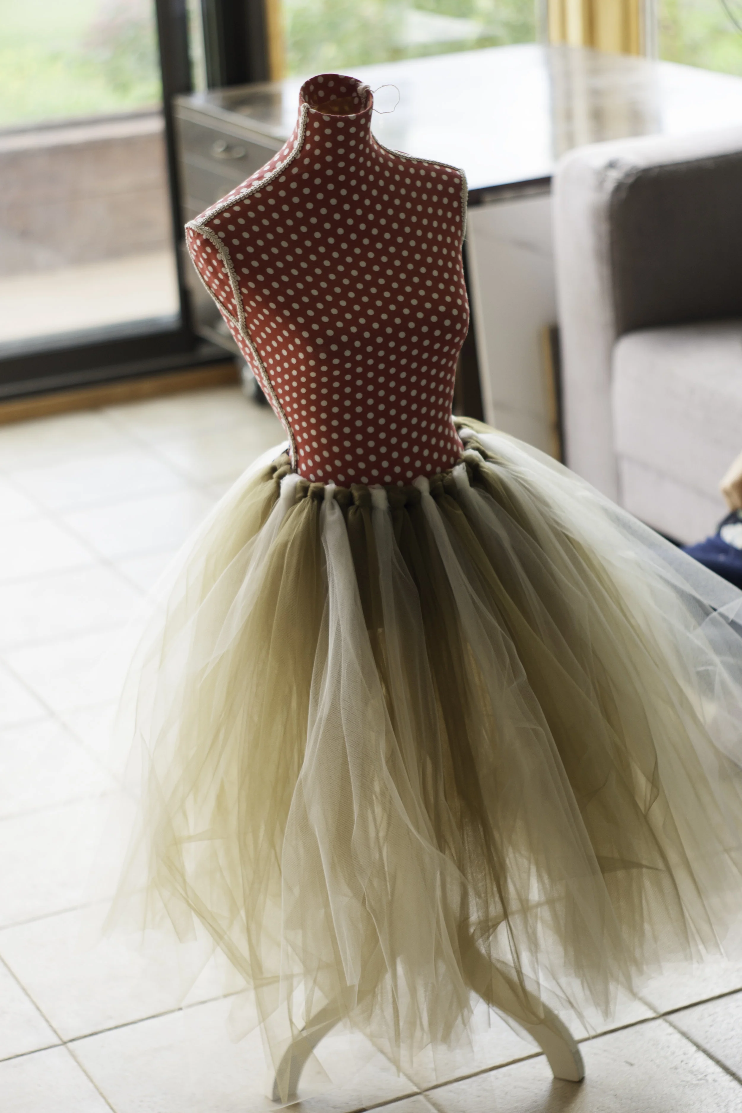 Faire Une Jupe En Tulle Sans Couture Le Tablier Du Dimanche