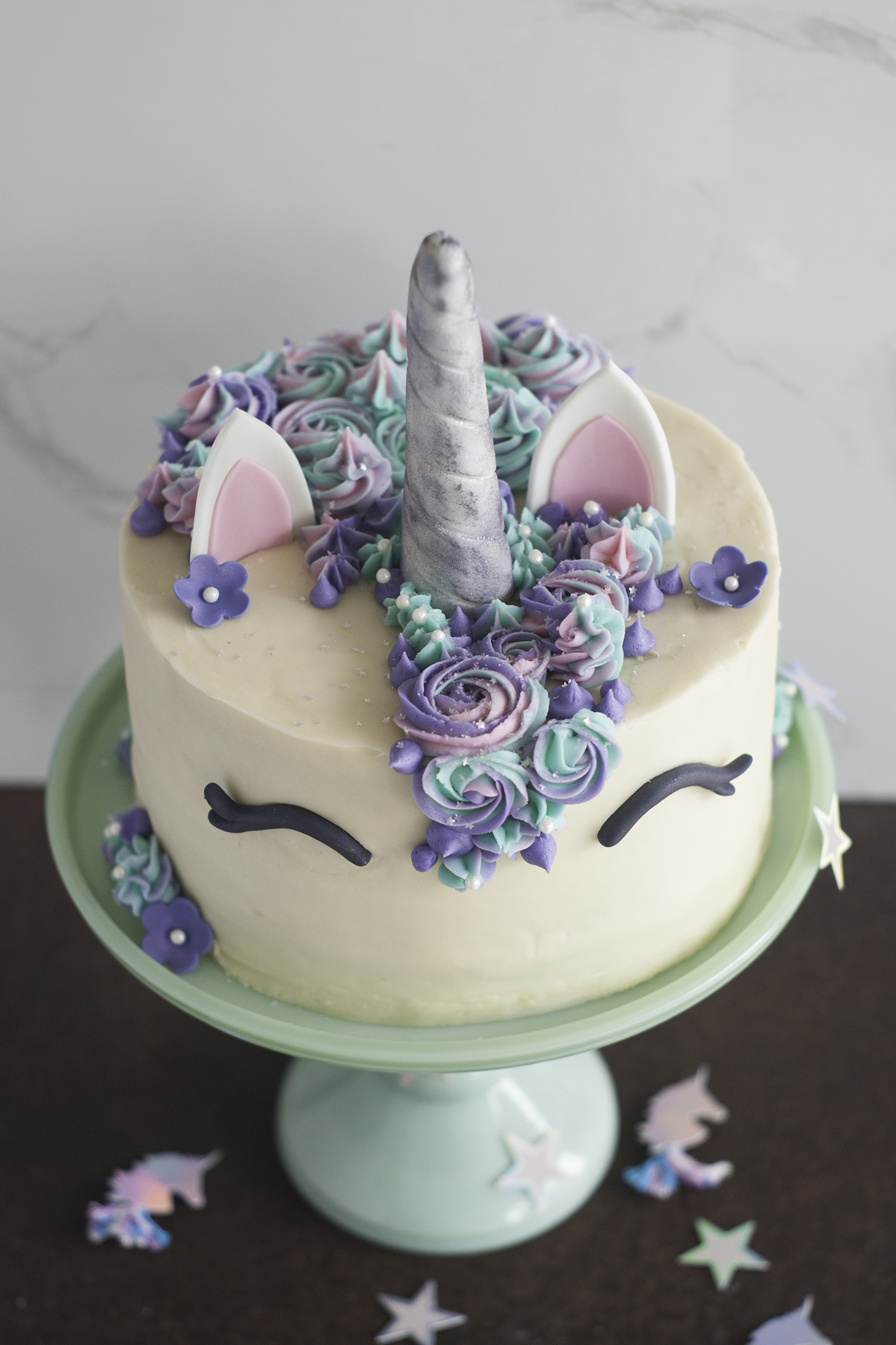 Gateau Funfetti De Licorne Le Tablier Du Dimanche Gateau Funfetti De Licorne Le Tablier Du Dimanche