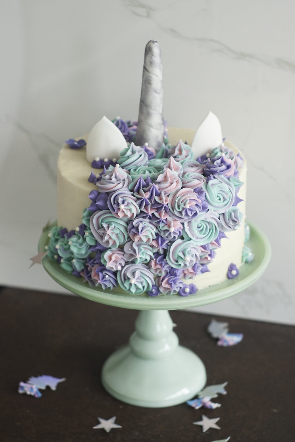 Gateau Funfetti De Licorne Le Tablier Du Dimanche