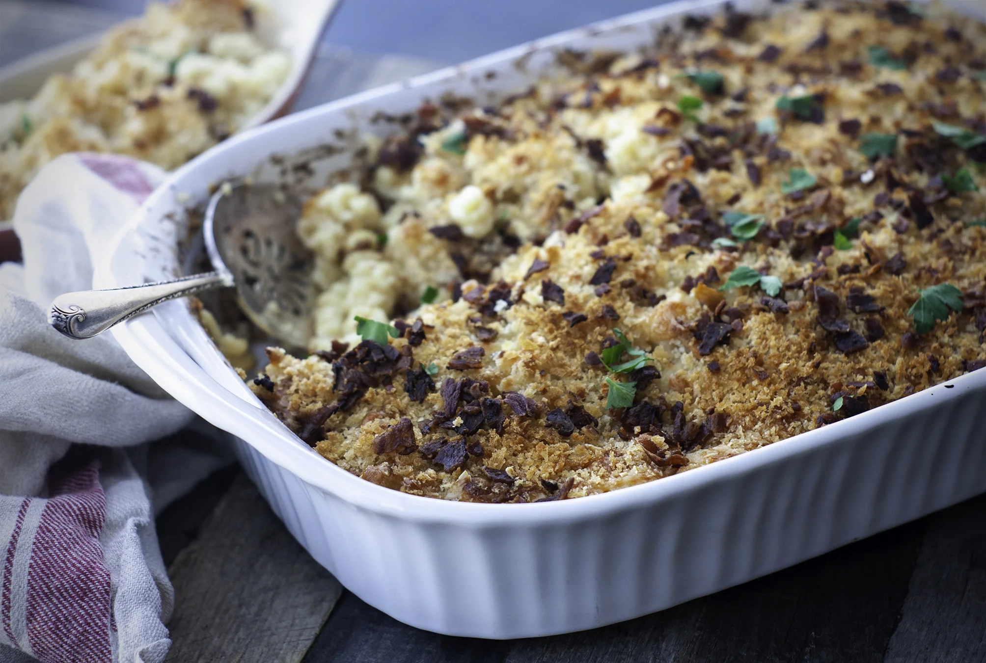 Macaroni au fromage et bacon extracroustillant — Le tablier du dimanche