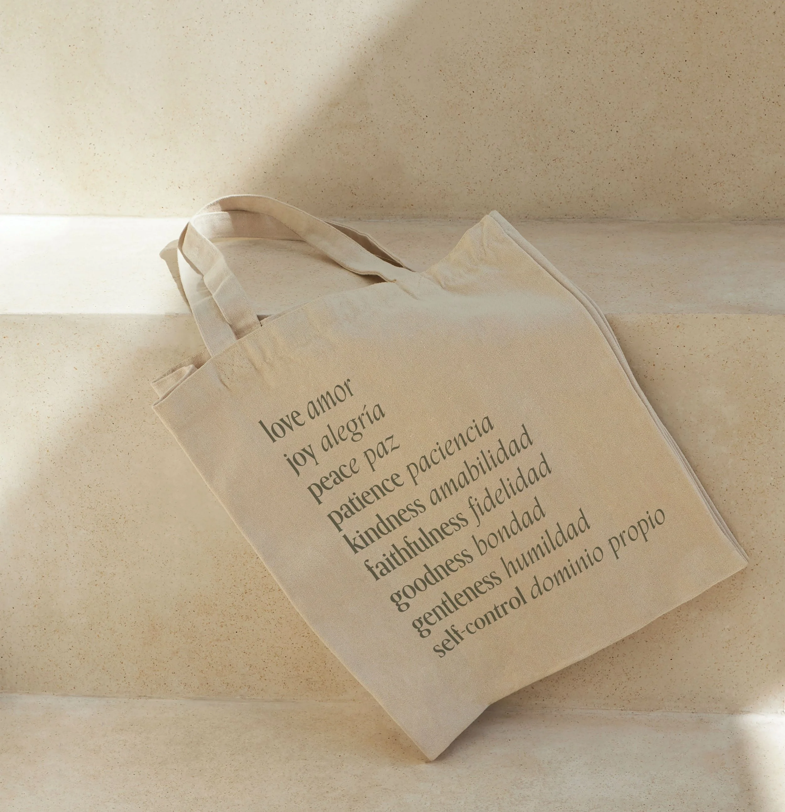 Rooted in Spirit: Frutos del Espíritu Tote