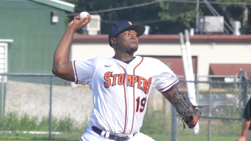 Mike Jackson threw 5 1/3 shutout innings and kept the Admirals off the board in Sonoma's 1-0 win on Saturday. James Toy III/Sonoma Stompers