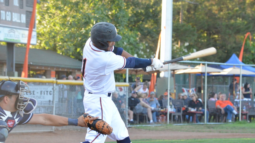 Matt Hibbert's two-run homer in the second proved to be the game-winning hit in Sonoma's win over Vallejo Friday night. James Toy III/Sonoma Stompers