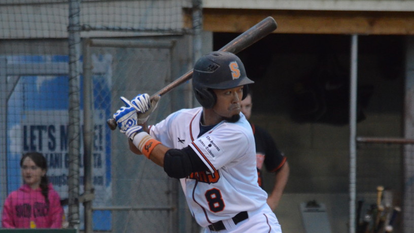 Yuki Yasuda reached base all five times he came to the plate in Sonoma's 8-3 win on Friday night. James Toy III/Sonoma Stompers