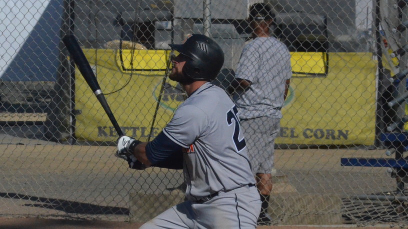 Isaac Wenrich set a Stompers record with seven RBIs in Sonoma's 17-3 win over Vallejo. James Toy III/Sonoma Stompers