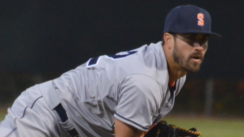 Erik Gonsalves picked up his first win of the season on Friday night with 3 1/3 no-hit innings. James Toy III/Sonoma Stompers