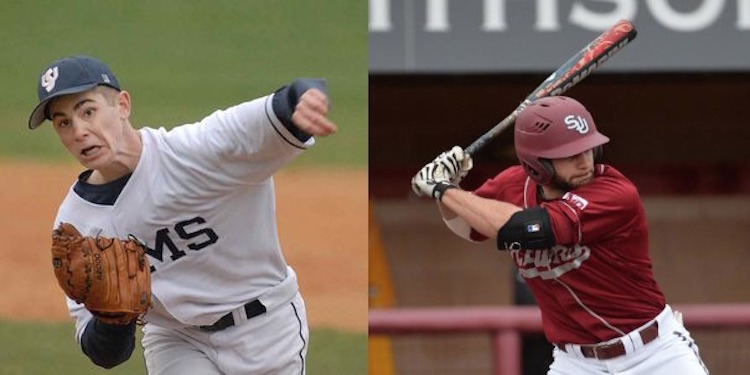 Paul Hvozdovic and Collin Forgey are both Sonoma bound after they signed contracts with the Stompers. Supicket.com/BigBendCourier.com