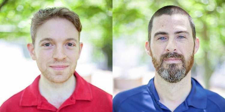 Ben Lindbergh, left, and Sam Miller, right, will be writing a book about their upcoming season with the Sonoma Stompers. The duo will join the front office as the first ever baseball operations staff. Danielle Putonen/Sonoma Stompers