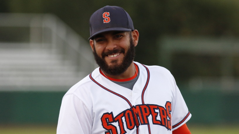 Joel Carranza returns for his second season after setting the Pacific Association single-season home run record in 2014. Staff Photo/Sonoma Stompers