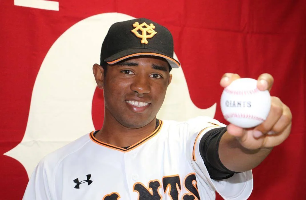 2014 Stompers hurler Gabriel Garcia has been signed by the legendary Yomiuri Giants of the Nippon Professional Baseball league. Tokyo (Yomiuri) Giants Facebook Page