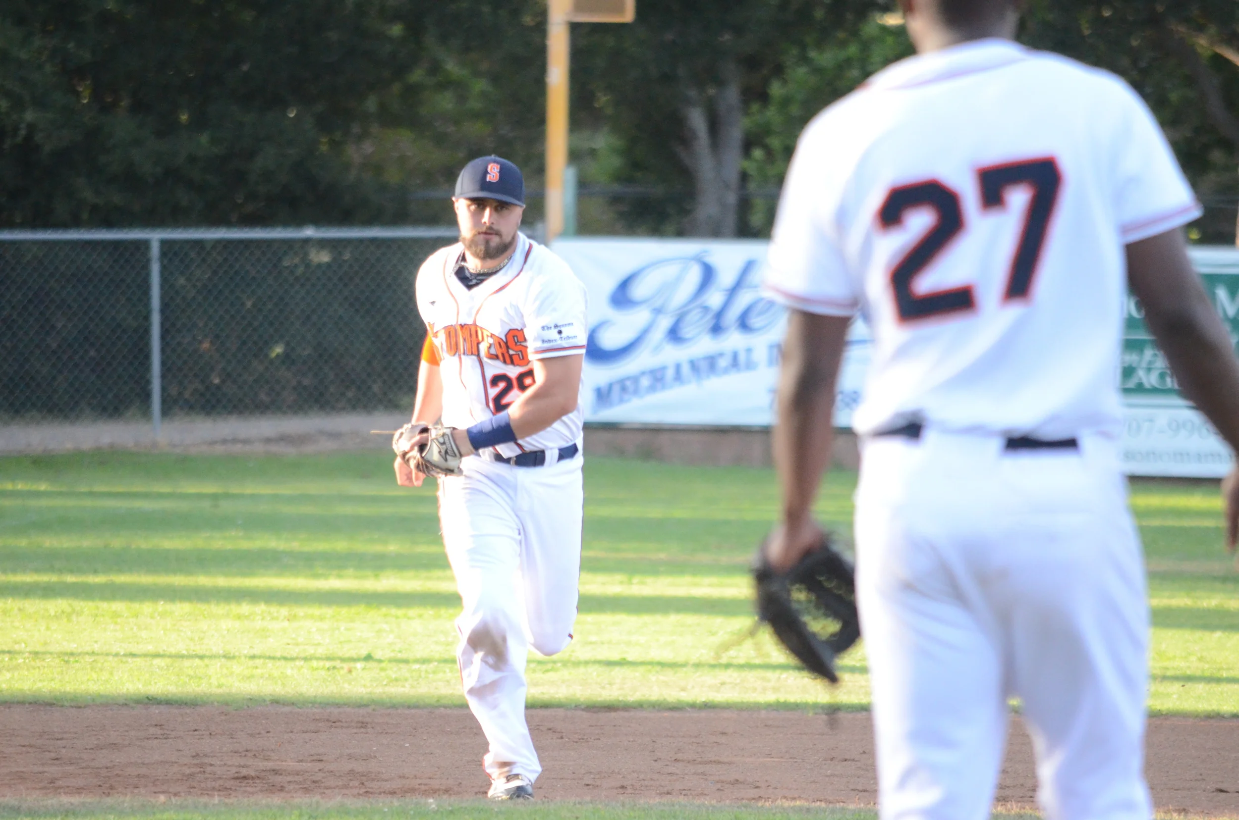Caleb Bryson finished 2-for-4 in Sonoma's 5-1 loss. James Toy III/Sonoma Stompers