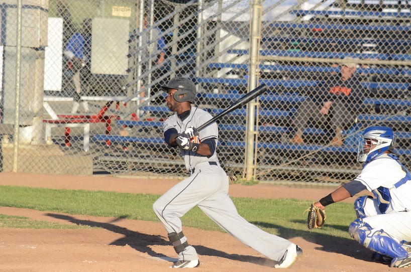Derrick Fox finished 2 for 5 in Wednesday's loss to the Diamonds. Fox has now had multiple hits in six of the last nine games he has played in. James Toy III/Sonoma Stompers