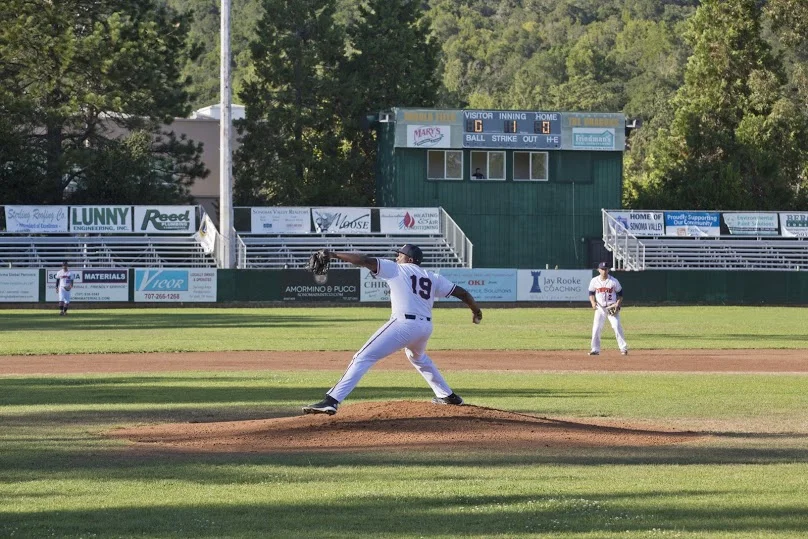 Mike Jackson Jr. had one of his best performances of the season Sunday, going nine innings and allowing two runs, seven hits, and only two walks. James Toy III/Sonoma Stompers