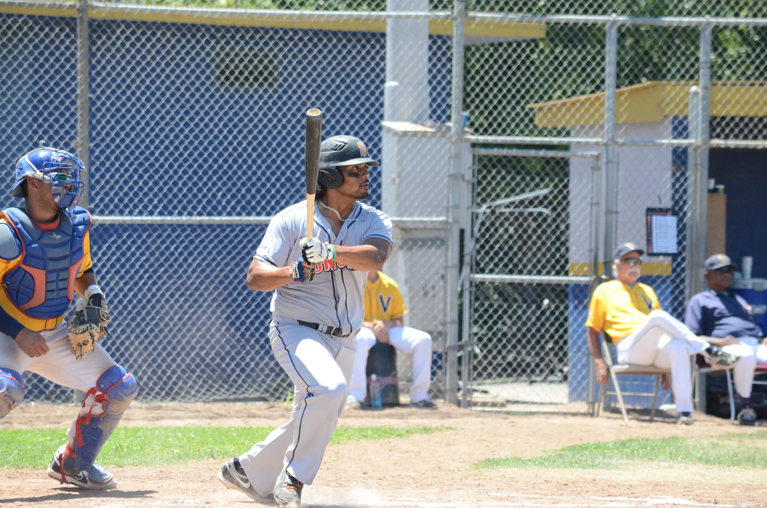 Daniel Baptista and the middle of the order fueled a 10-5 win over the Diamonds on Sunday afternoon. Baptista finished 3 for 6 with 3 driven in on the afternoon. James Toy III/Sonoma Stompers