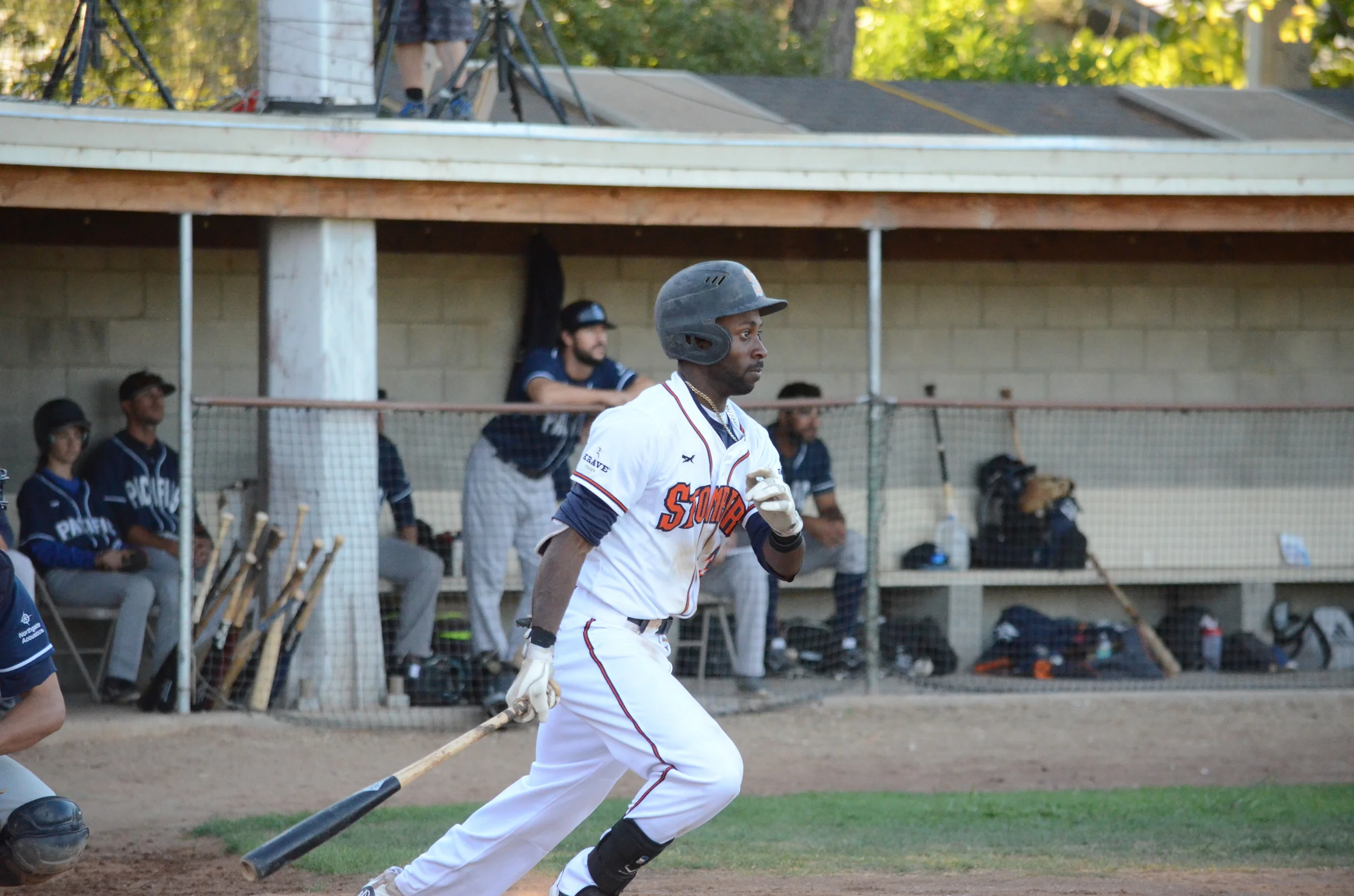 Derrick Fox and the Stompers offense scored 13 runs for the second consecutive night in a 13-1 win over the Pacifics Wednesday. Fox was 2 for 4 with three runs batted in. James Toy III/Sonoma Stompers