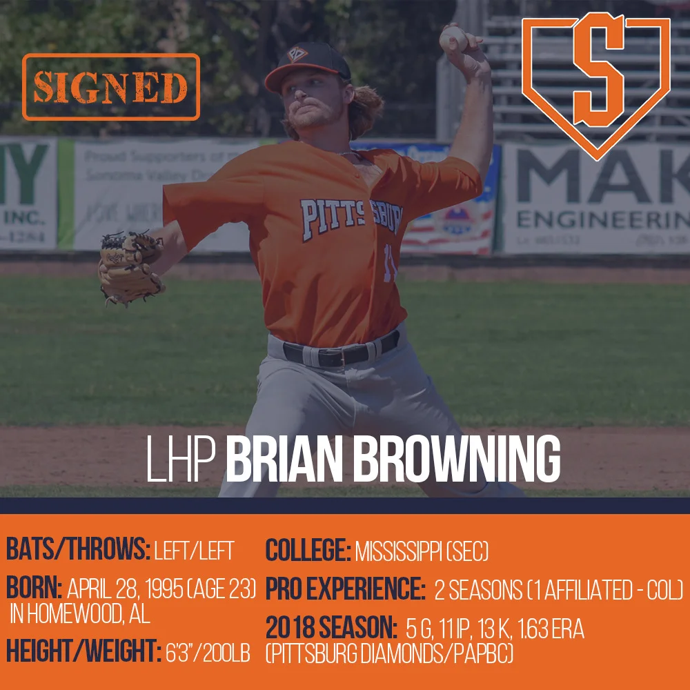 FORMER ROCKIES PROSPECT JOINS STOMPERS