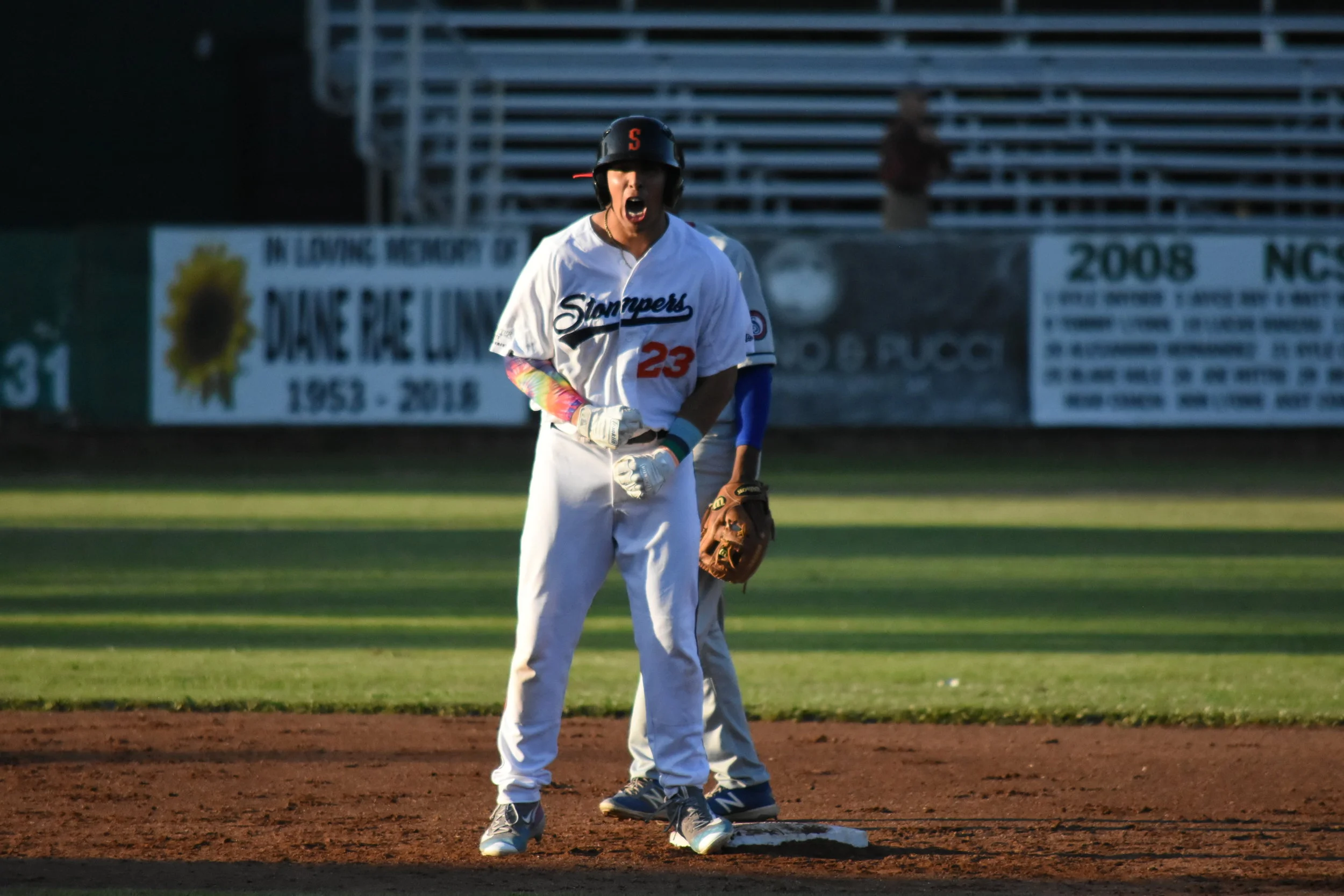 STOMPERS COMPLETE 7-RUN COMEBACK, DEFEAT NAPA 11-9