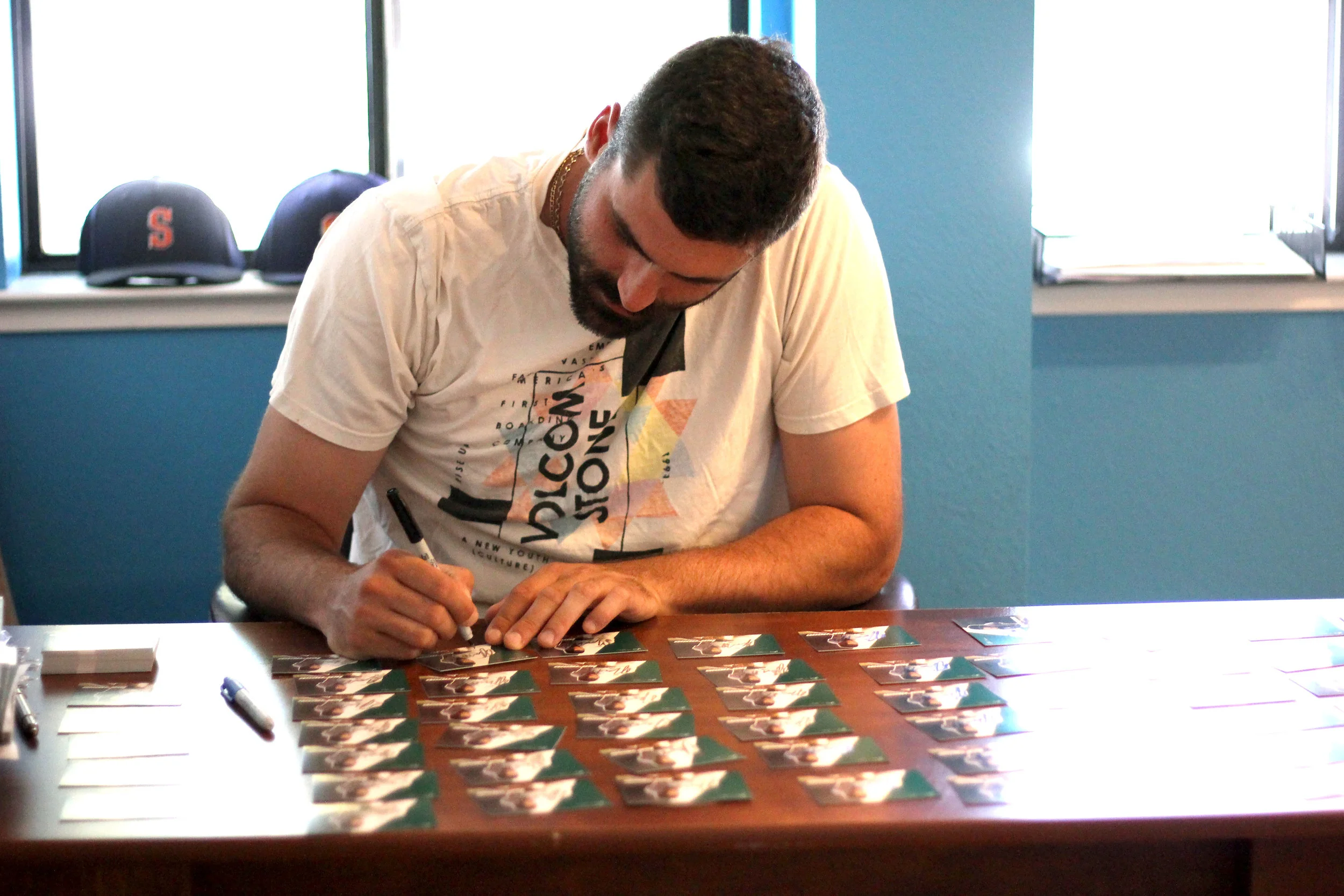 NICK BARNESE SIGNED BASEBALL CARD GIVEAWAY