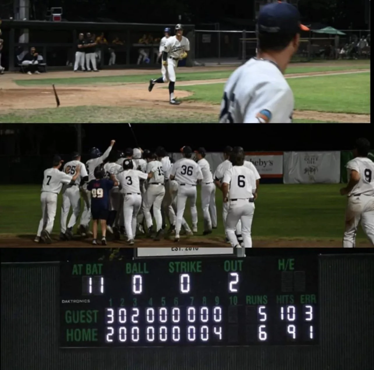 Stomp it off: Stompers walk off the West Coast Kings Sunday night