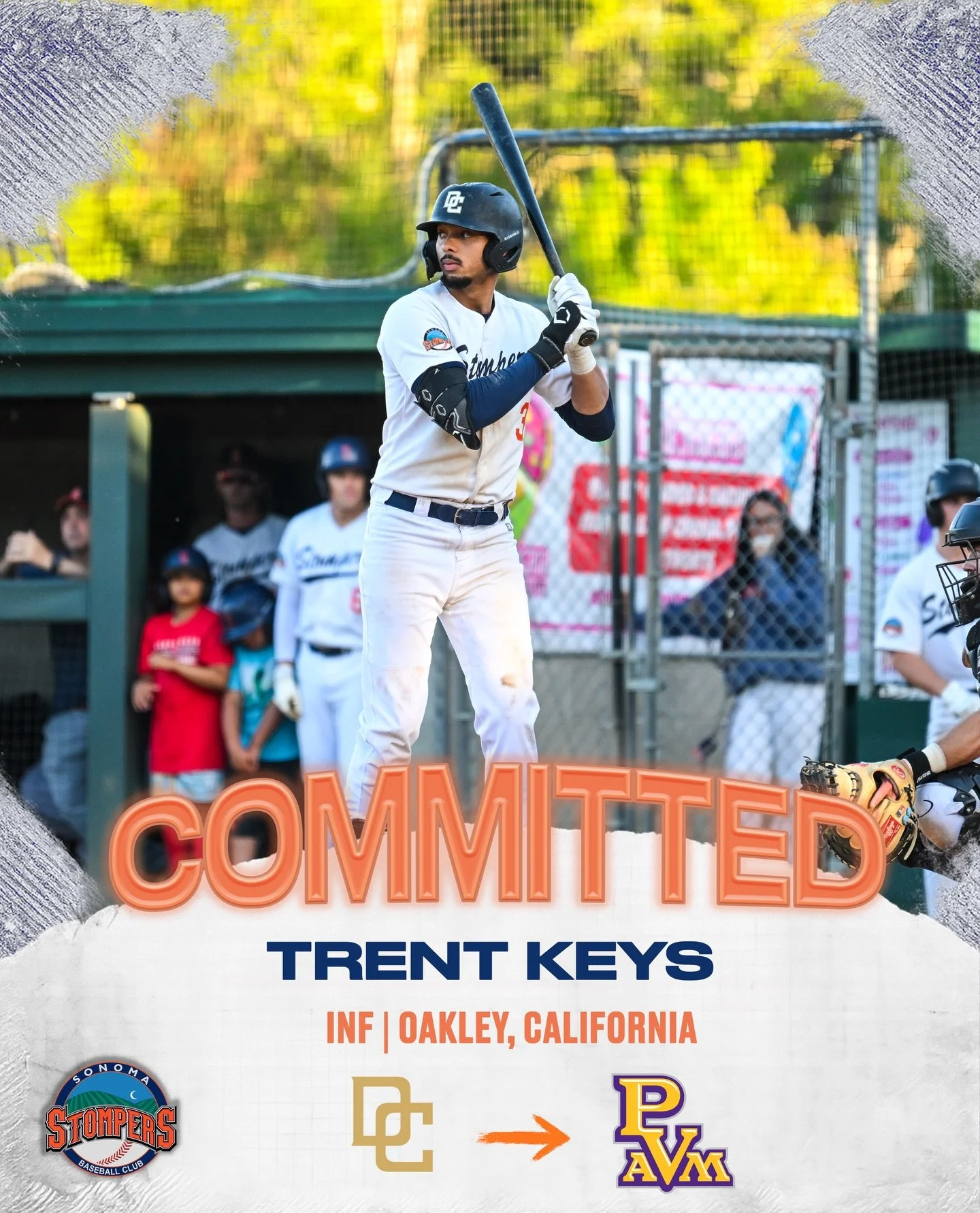 Congratulations @trent.keys on his commitment to Prarie View A&amp;M University (@pvamubaseball ) ‼️⚾️🐂

🧡💙 #SonomaStompers #StompersBaseball #GoStomps