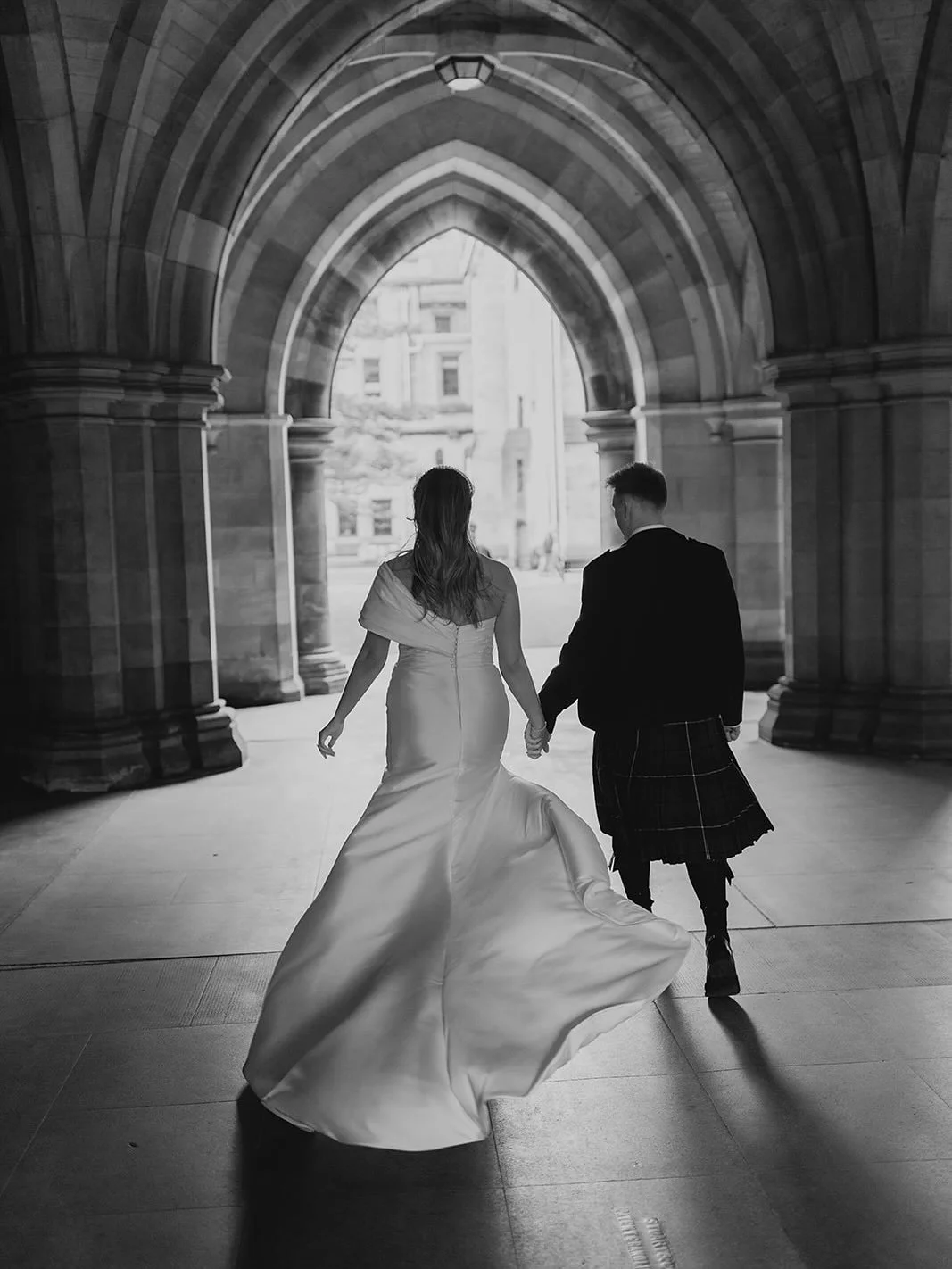 Congratulations Gillian &amp; Liam! What a wedding! Such amazing energy all day and storm Amy didn&rsquo;t stop us from making the most of it! 

They tied the knot at Glasgow uni memorial chapel @uofgweddings then onto @cottiersweddingsandevents for 