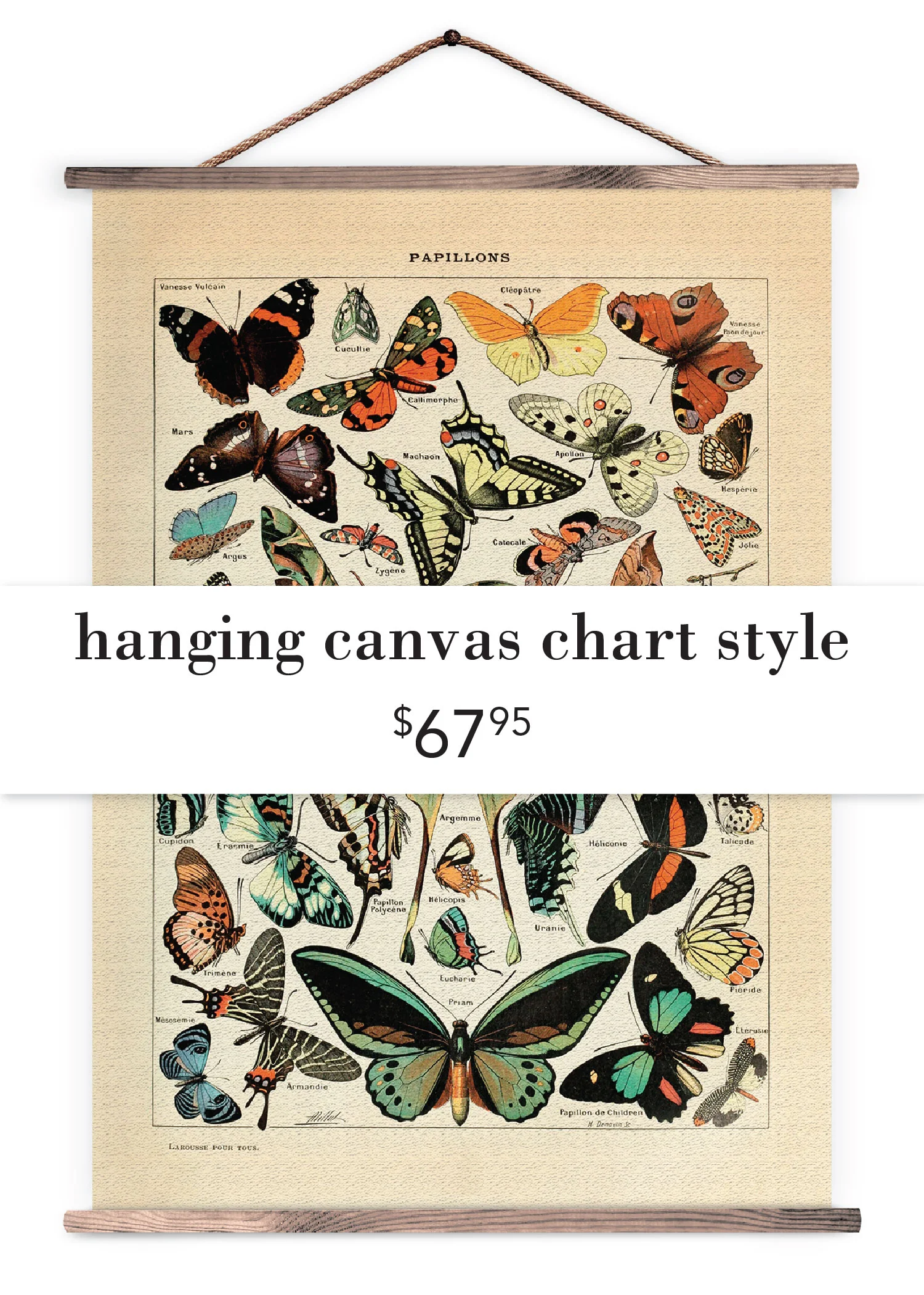 Hanging Canvas Chart Style ($67.95)