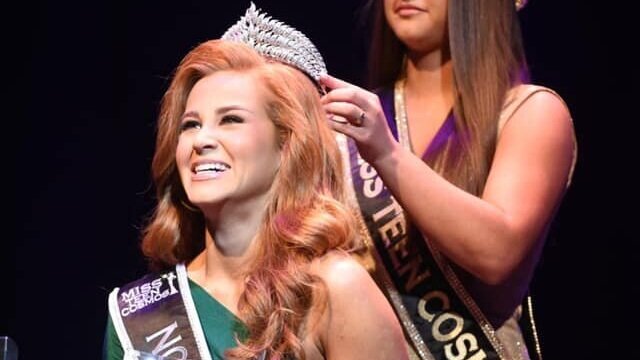 Catherine Lilly wins NC Teen Miss Cosmos