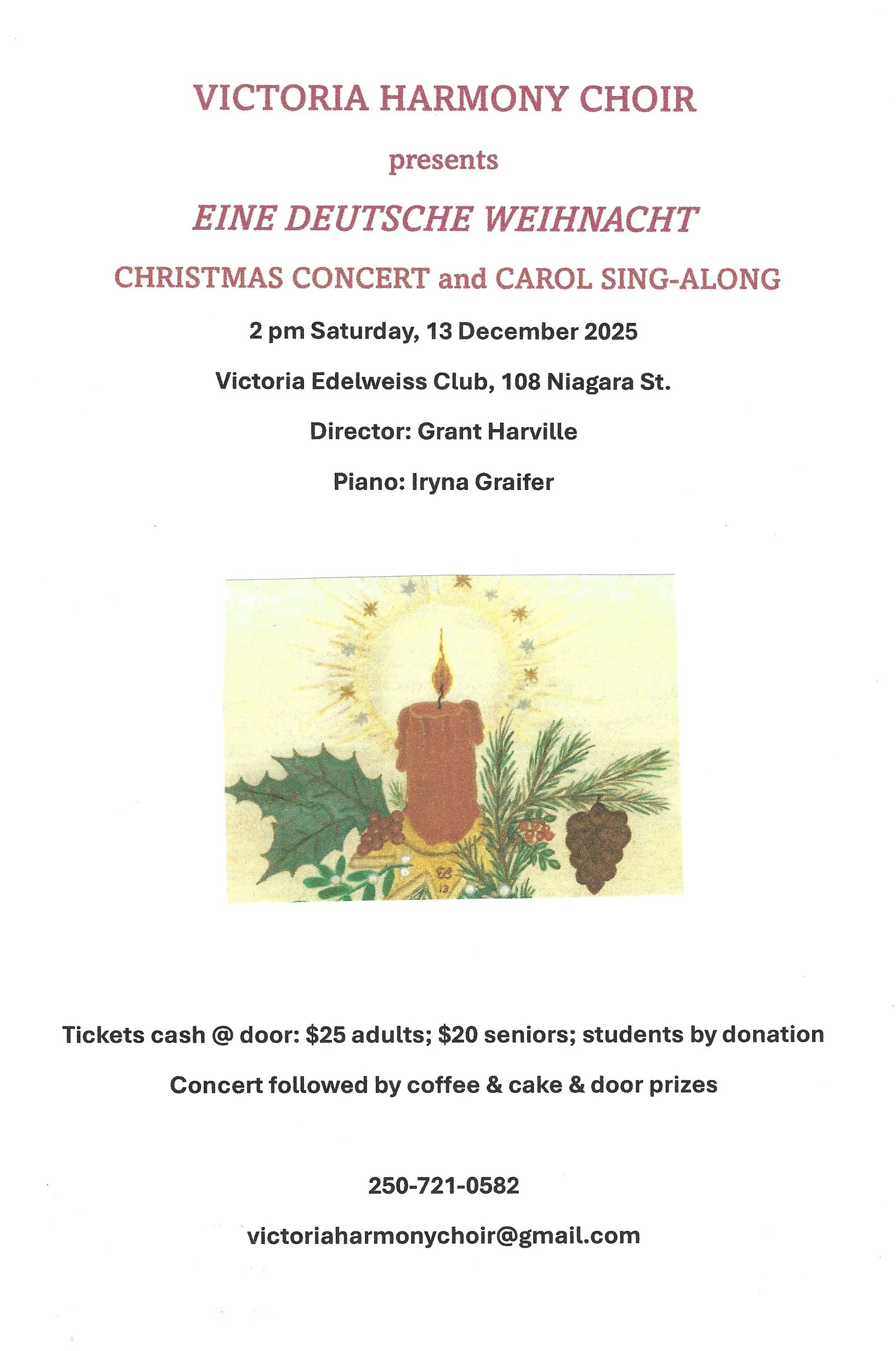 Harmony Choir Concert
