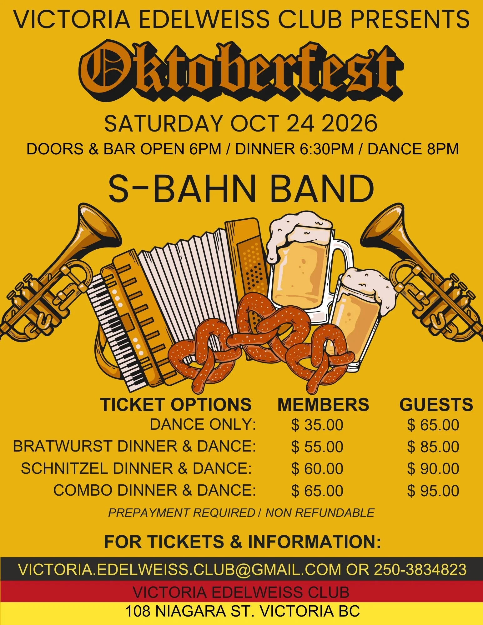 Oktoberfest - Saturday Night