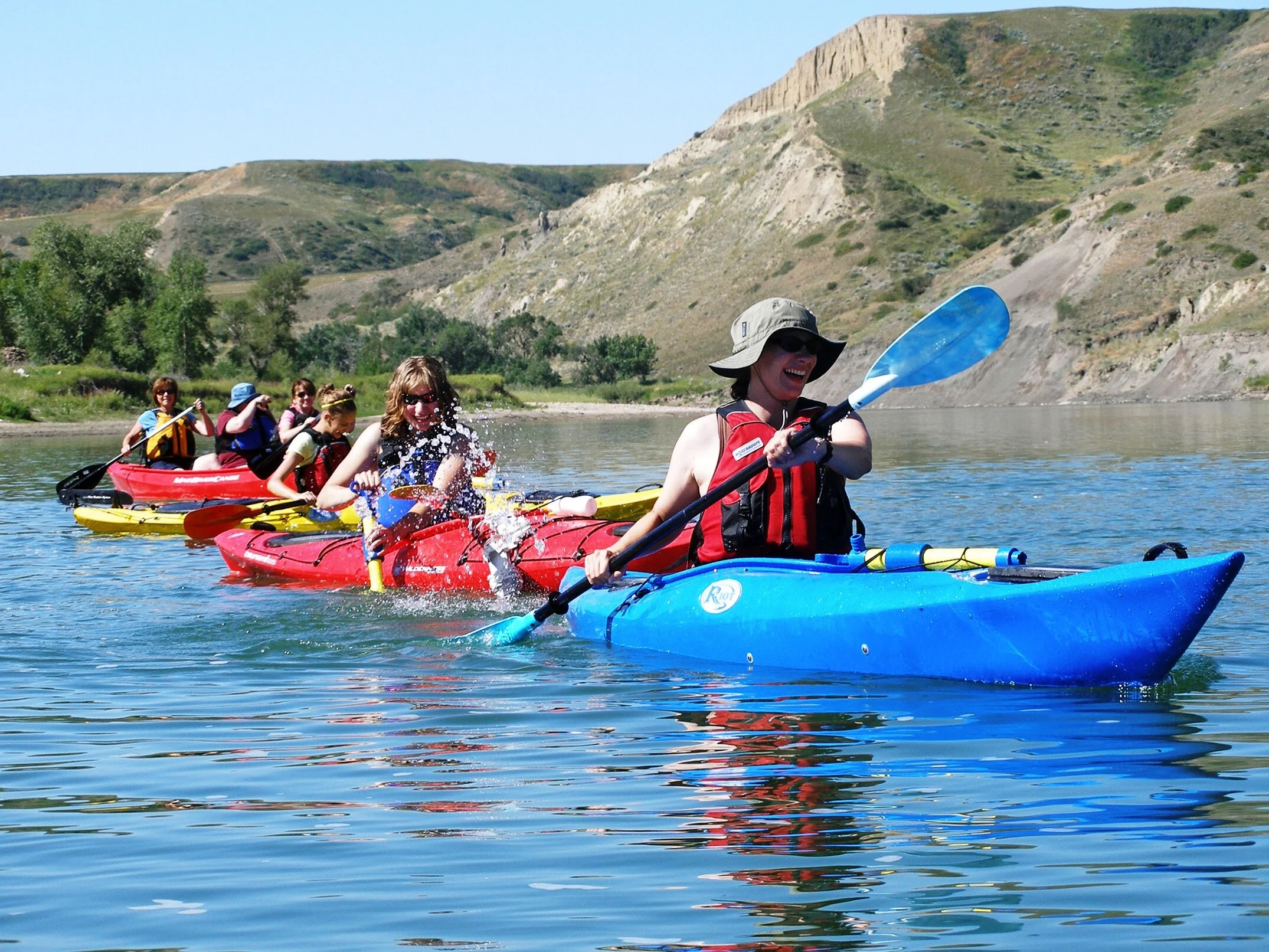 Supporting Natural Leaders Project Action Bingo with Guided River Trip