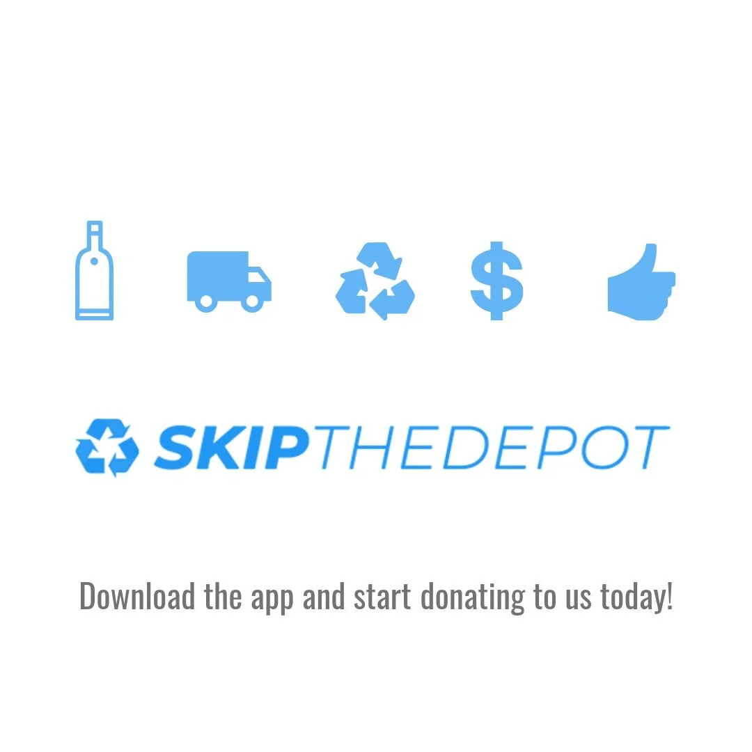 Donating your bottles and cans just got easier!