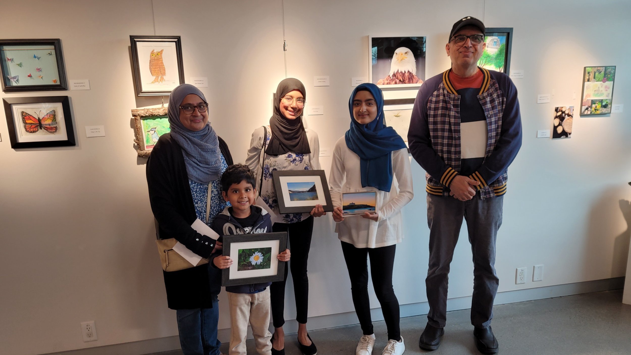 Youth Artists recognized at Gallery Closing Event