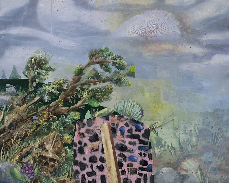 Rebutoir, oil on canvas, 48x60 inches, 2014.