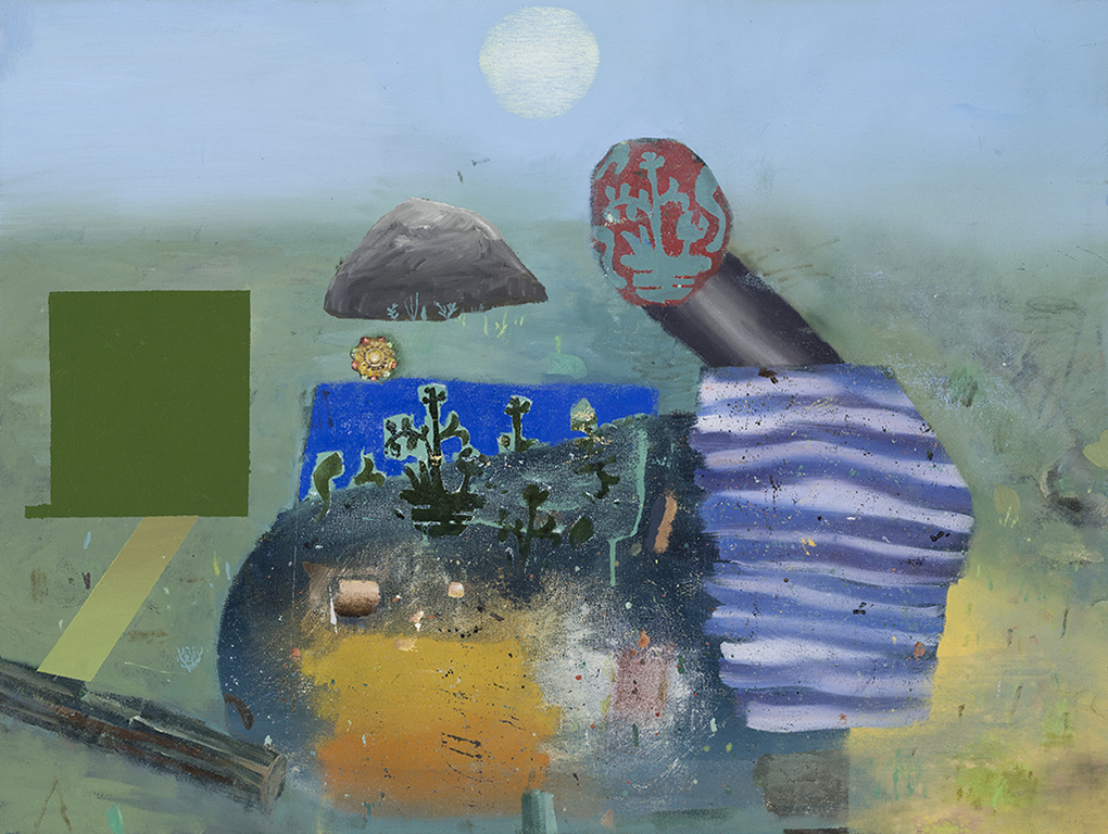  Paradox Garden,&nbsp;&nbsp;oil on canvas, 32x40 inches, 2014. 