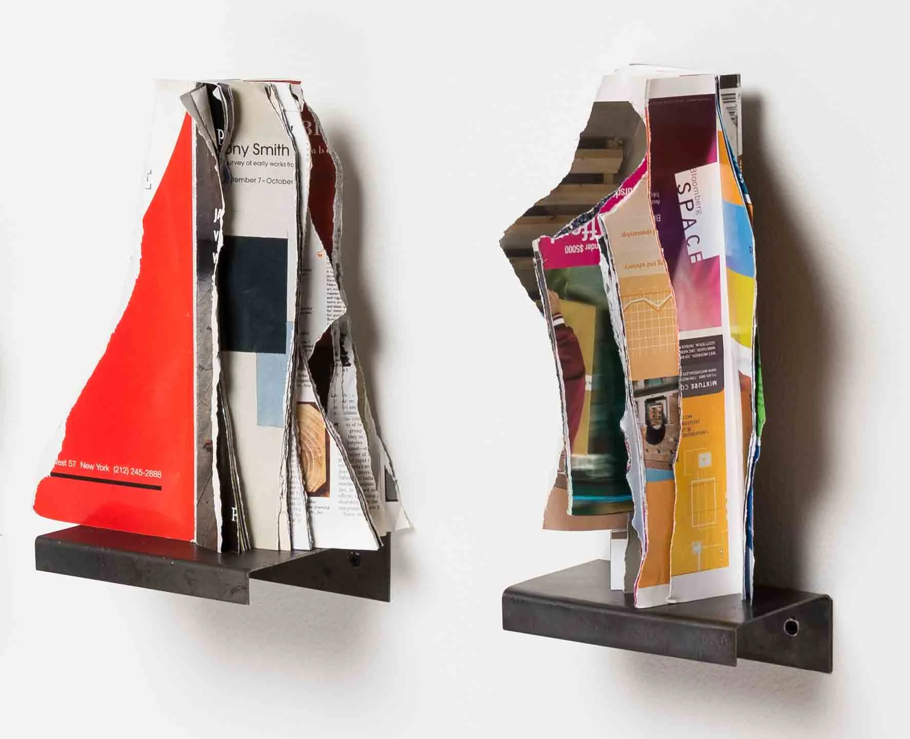 Detail view of installation