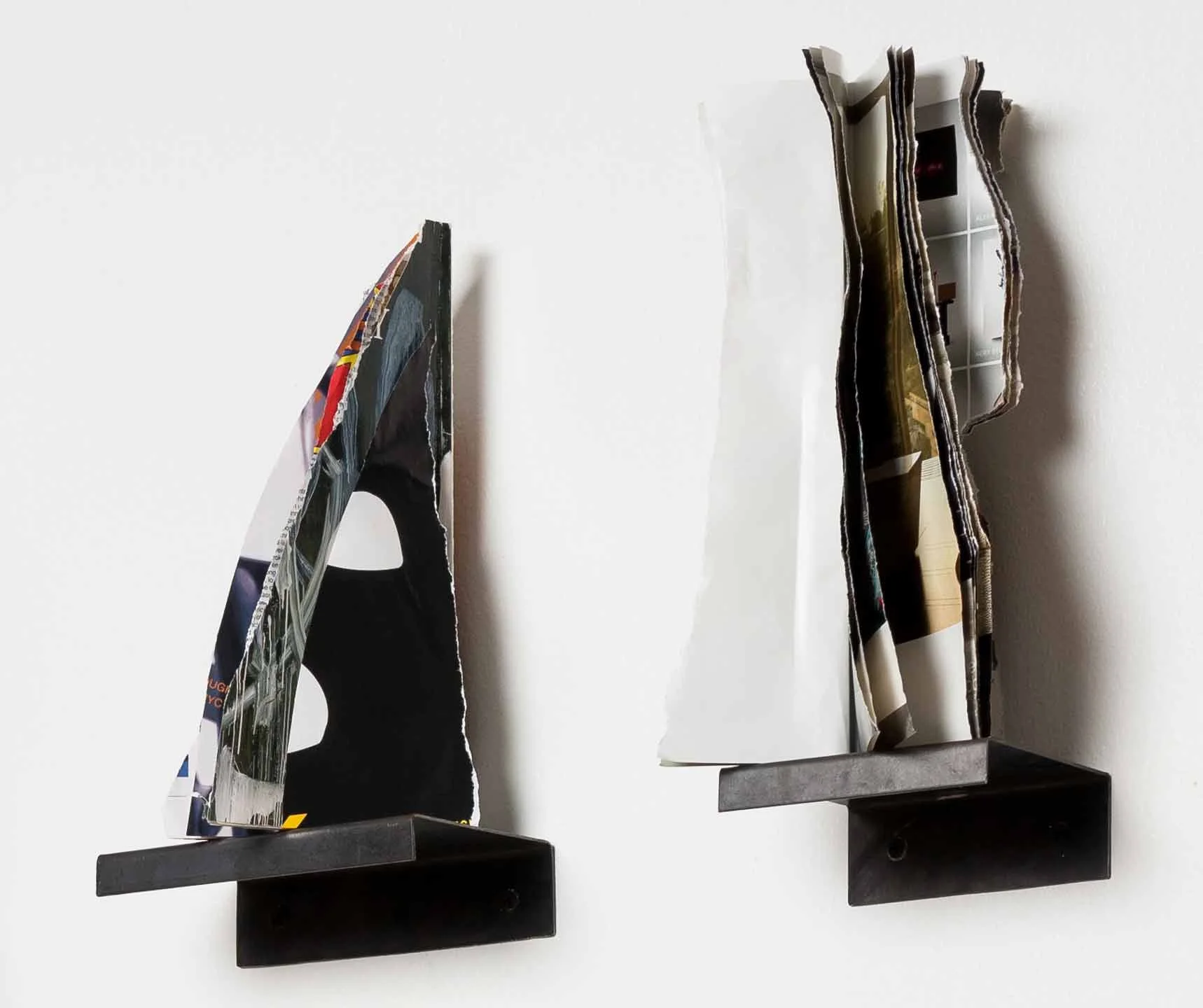 Detail view of installation