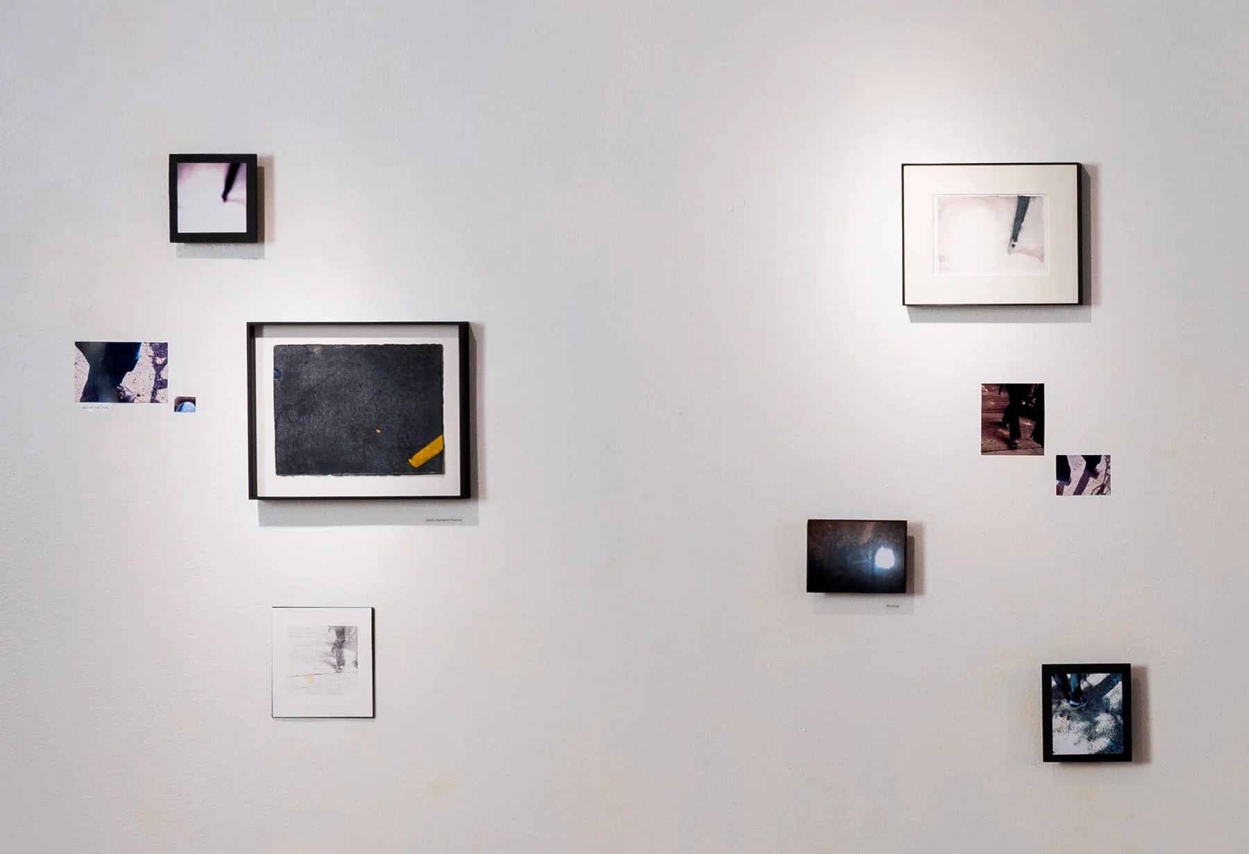Detail view of installation