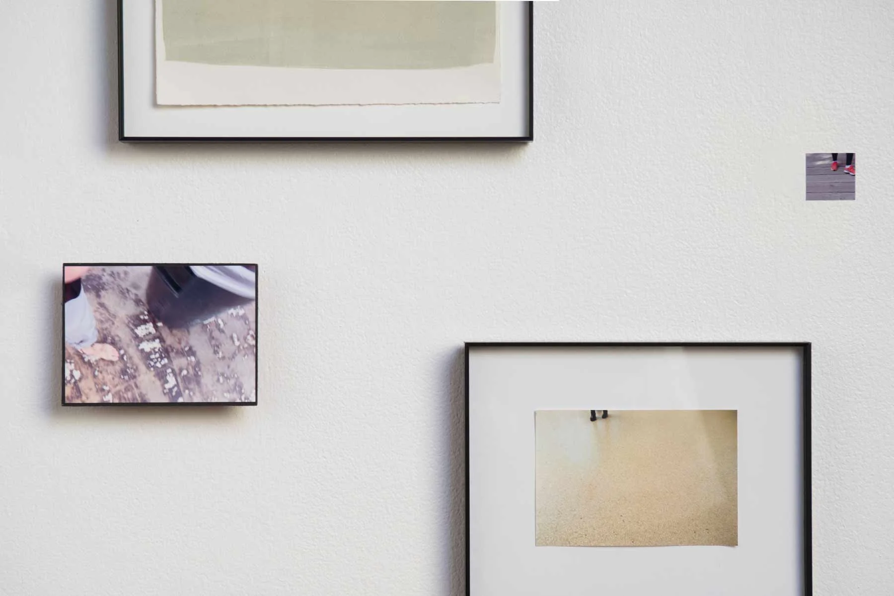 Detail view of installation
