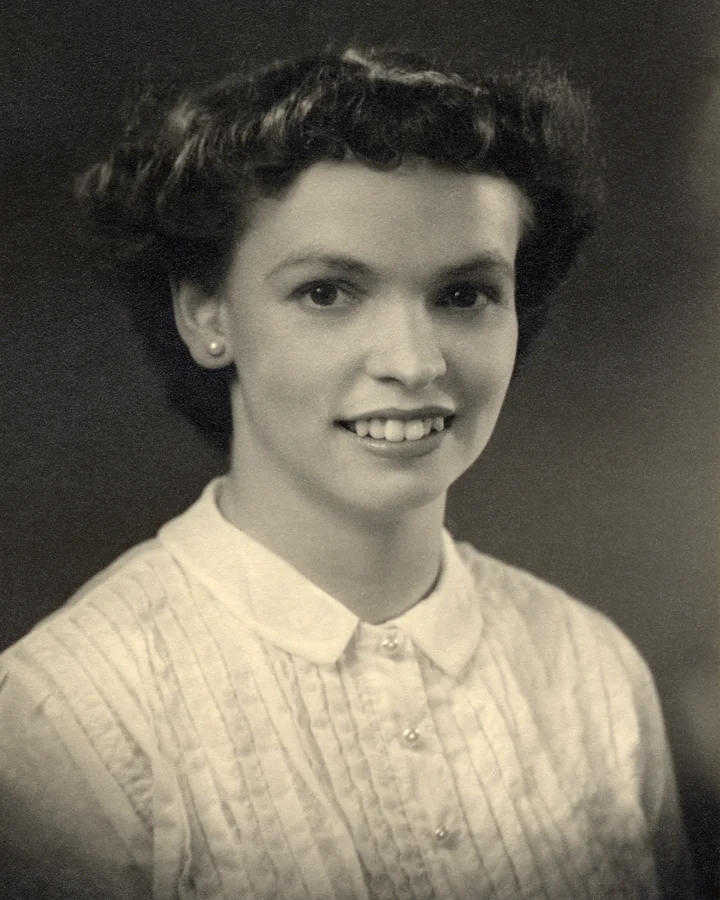 My mother, Audrey Cooper, approximately 17 years old