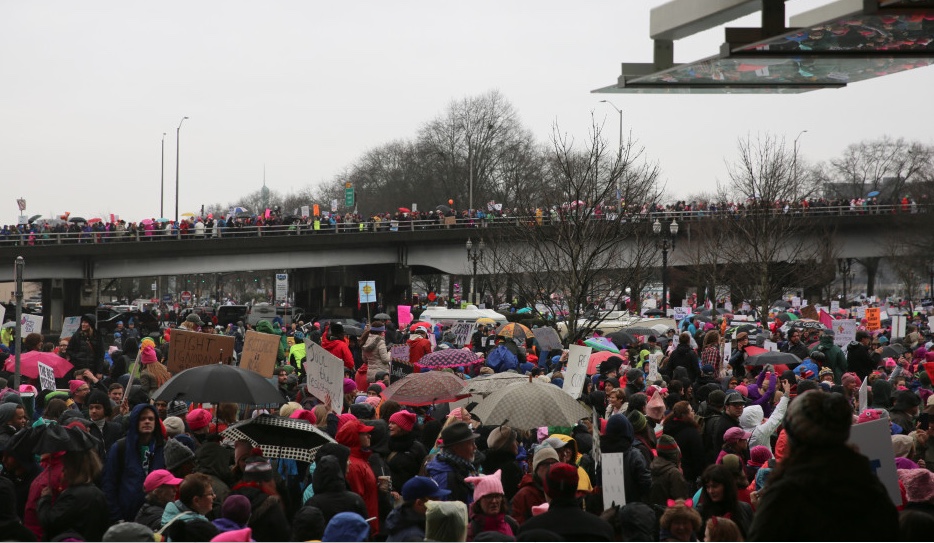 Women's March on Washington, Portland OR, 1/21/17