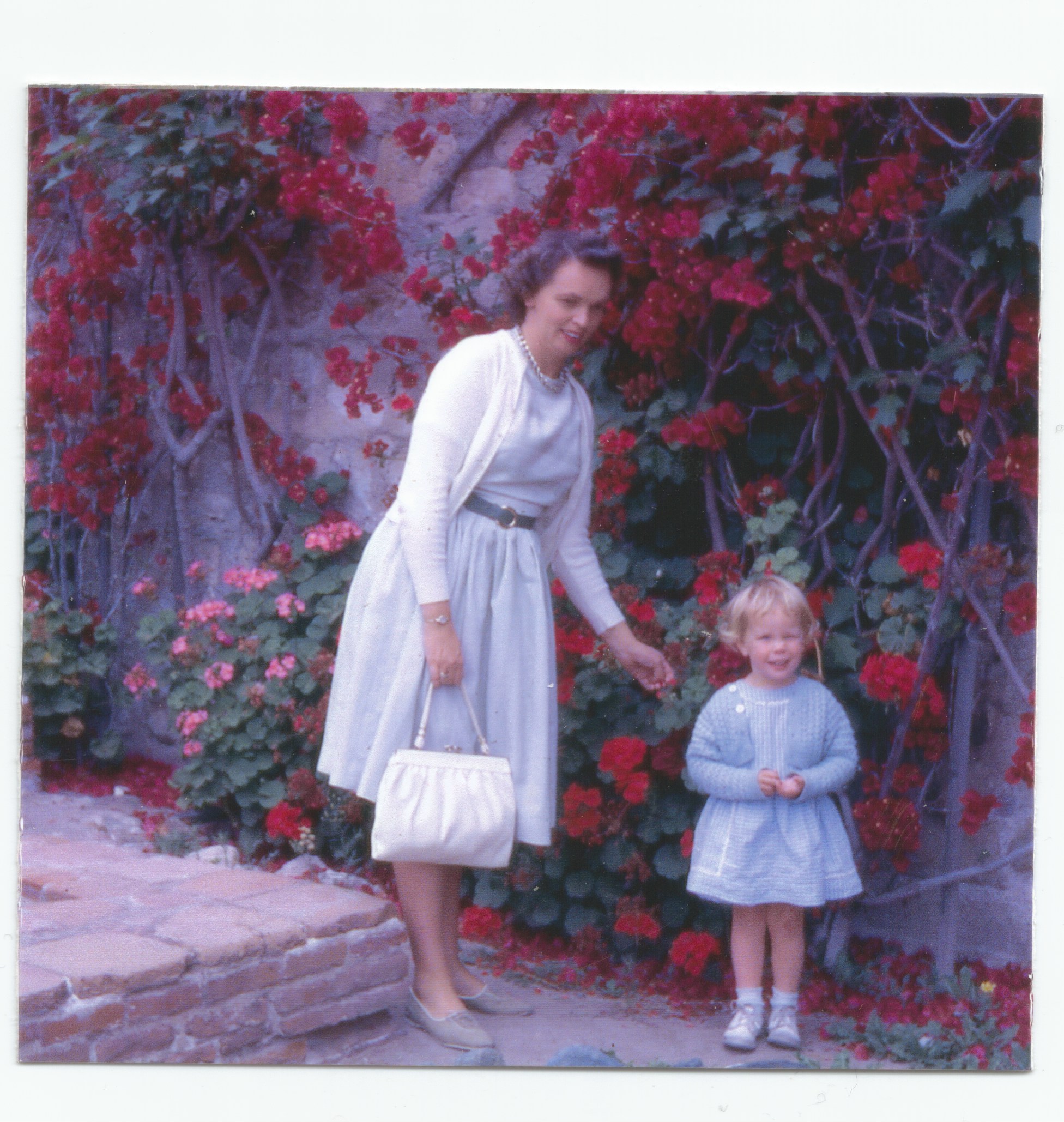 Southern CA, 1961 with my Mom