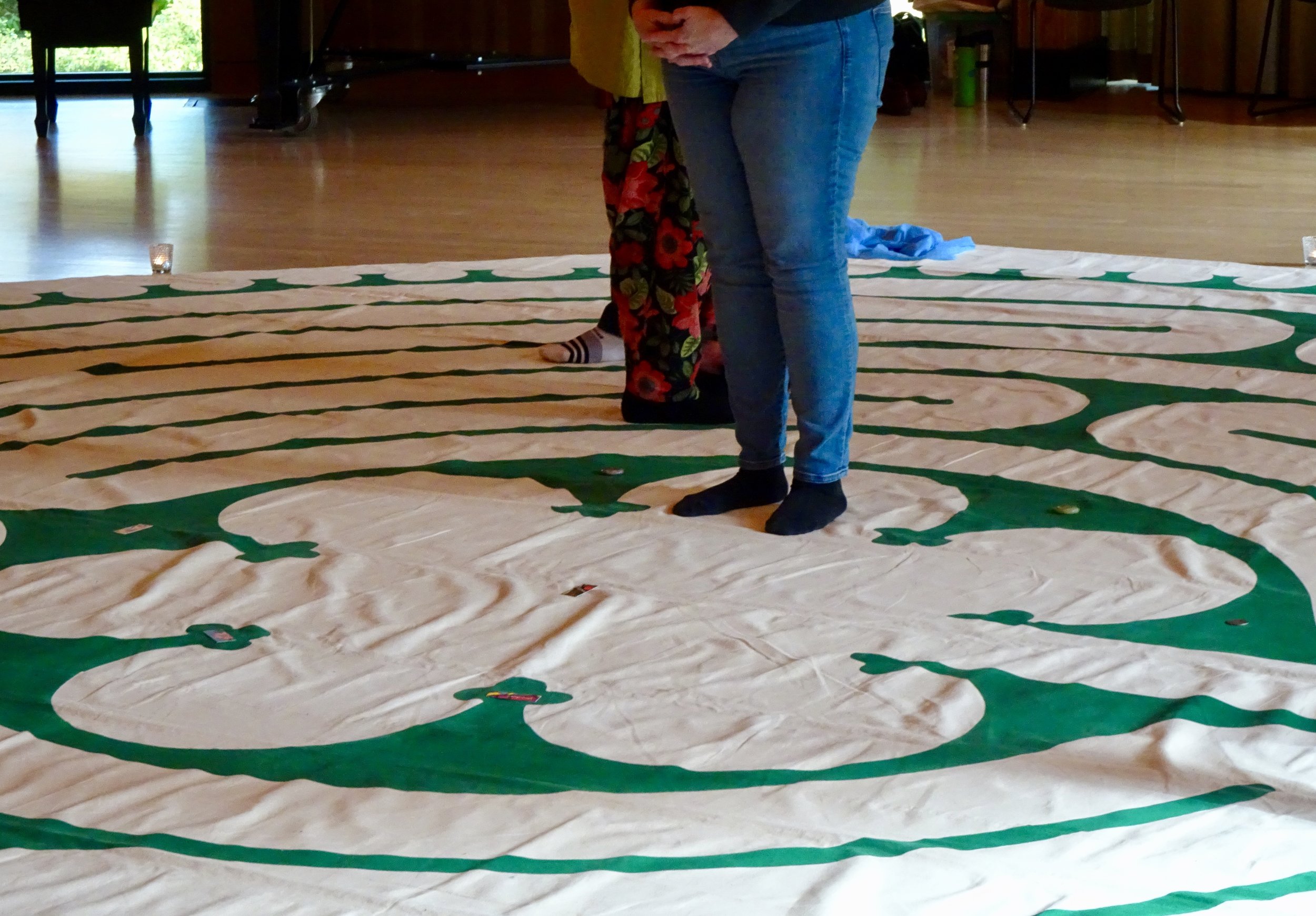 The center.