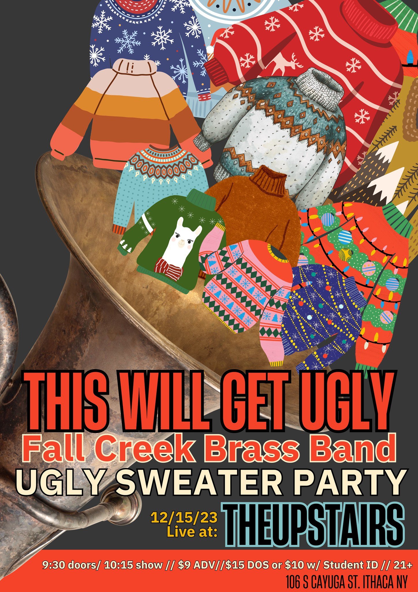 Ugly Sweater Party at The Upstairs