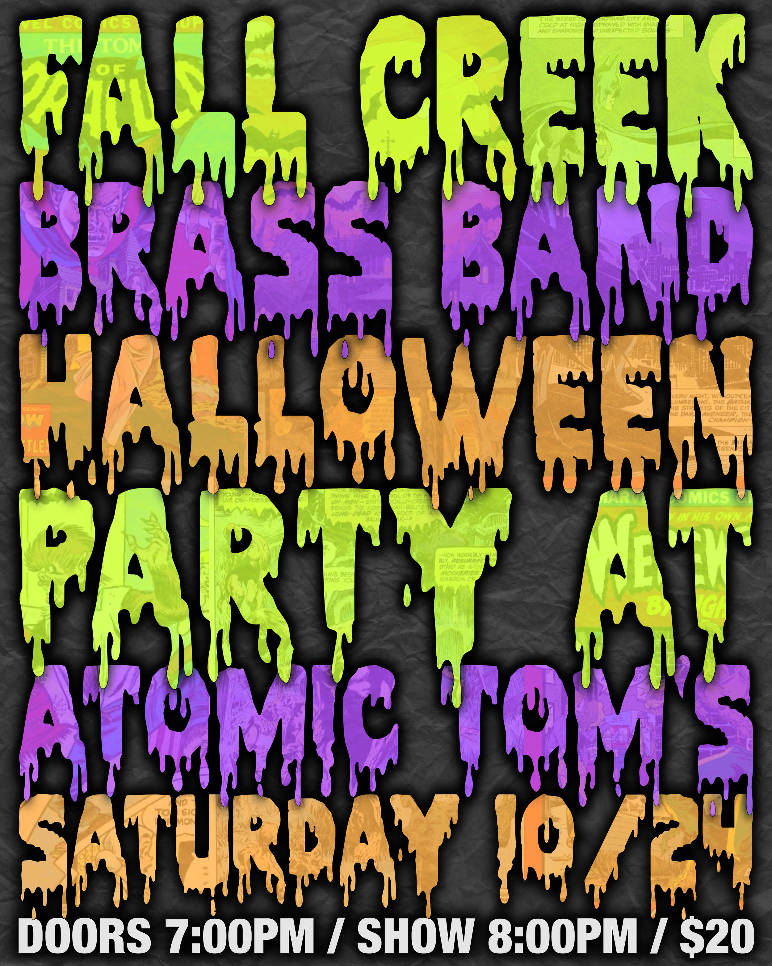 Halloween Party at Atomic Tom's