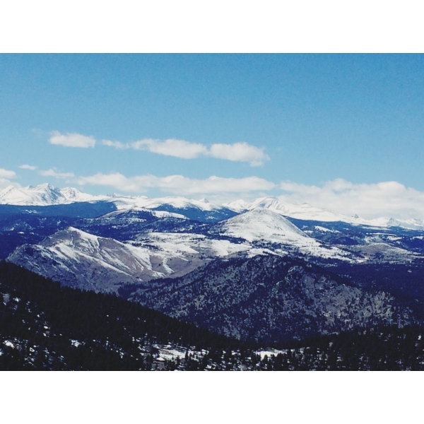 Looking West!