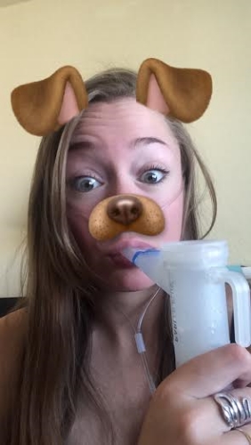 Even puppies need nebs sometimes