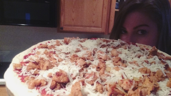 Sausage pizza time!