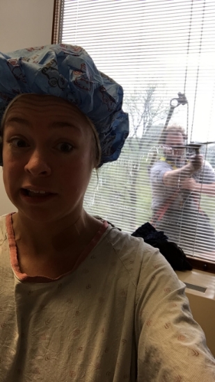 We have a peeping tom!!!