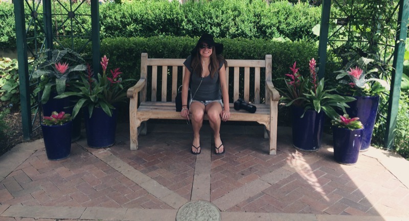 Taking a little break from walking