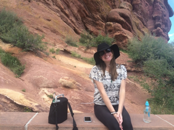 Taking a little break from walking